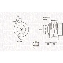 Magneti Marelli 063731837010 Generator