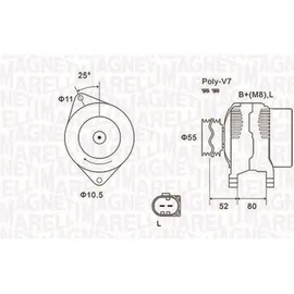 Magneti Marelli Generator 063731837010