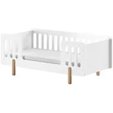 Jaxx Kinder-/Juniorbett Simple ca. 70x140 cm, Weiß