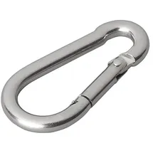 PRO PLUS Karabiner 5x50mm Kletterausrüstung Weiß