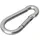 PRO PLUS Karabiner 5x50mm Kletterausrüstung Weiß