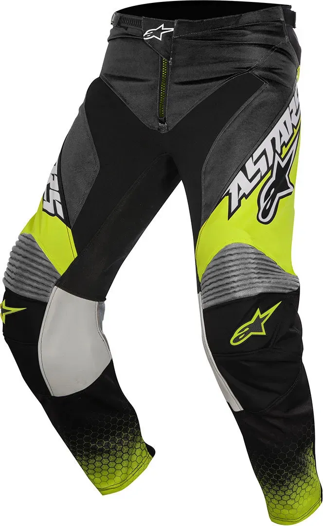 Alpinestars Racer Supermatic Motocross Hose 2017, schwarz-gelb, Größe 28 für Männer