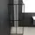 vidaXL Duschwand für Walk-in Dusche Klares Sicherheitsglas 90x195 cm