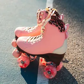 CHAYA Miyu Leopaard Damen-rollschuhe - Pink - EU 43