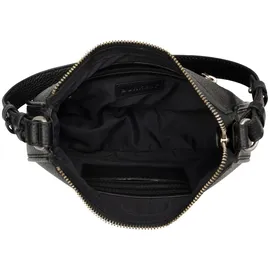 Burkely Taschen Henkeltasche Leder Black