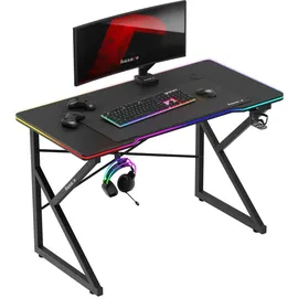 huzaro Hero 1.7 Gaming-Tisch Schwarz