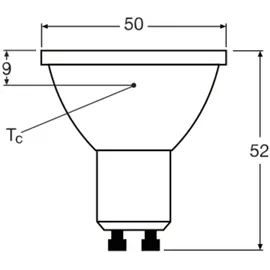 LEDVANCE LED-Reflektorlampe PAR16 DIM S 6W 927 GU10 Reflektor OS4099854058998