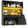 Okwish Buffet 145 x 39 x 171 cm Schwarz