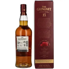 The Glenlivet 15 Years Old Single Malt Scotch 40% vol 0,7 l Geschenkbox