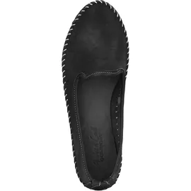 Heine Slipper Schwarz