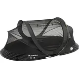 DERYAN Mückenzelt - Reise Moskitonetz - Pop-Up - Innenzelt für Cocoon - Perfekt für Reisen - Geeignet für 2 Personen - Schwarz