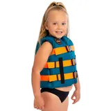 Jobe Nylon-Schwimmweste für Kinder, Unisex, 30 40 kg, Blaugrün