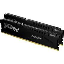 Kingston FURY Beast DDR5 5200MT/s 64GB Kit (2x32GB) CL40 Schwarz KF552C40BBK2-64