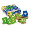 Erzi® Lernspielzeug (Set, 29-St), Lernspiel Zahlen, spielend rechnen lernen, aus Holz grün