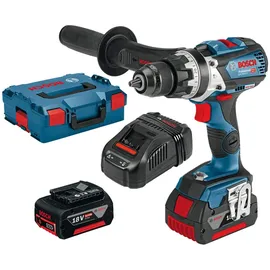 Bosch GSB 18V-85 C Professional inkl. 2 x 5,0 Ah + L-Boxx 06019G0300
