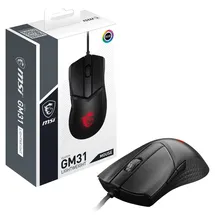 MSI Clutch GM31 schwarz