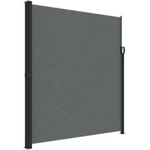 vidaXL Aluminium Seitenmarkise 220 x 600 cm Anthrazit