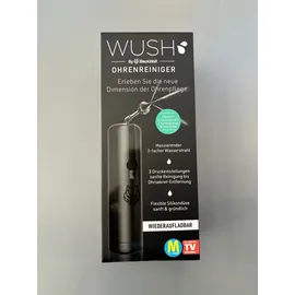 Media Shop Wush - elektrischer Ohrenreiniger inkl. 6 Ersatzspitzen - Ohrenschmalz Entferner - Ohrenspülung mit massierenden Wasserstrahl - wasserfestes Ohrspül