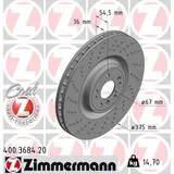 ZIMMERMANN Bremsscheibe 400.3684.20