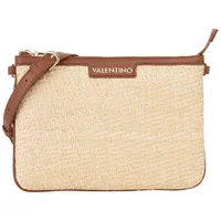 Valentino Demetra Umhängetasche Kunstleder Beige/Braun