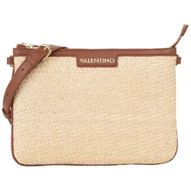 Valentino Demetra Umhängetasche Kunstleder Beige/Braun