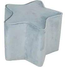 roba Kinderhocker Lil Sofa Sternform sky/hellblau