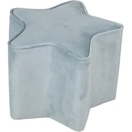 roba Kinderhocker Lil Sofa Sternform sky/hellblau