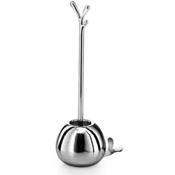Megabad Living Toilettenbürstengarnitur in Wal-Form MB501229L, Accessoires, Edelstahl poliert