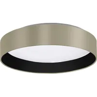 MY HOME LED Deckenleuchte »Juria«, grau (taupe schwarz), Ø