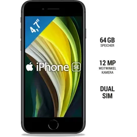Apple iPhone SE 2020 64 GB Schwarz