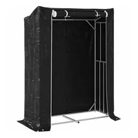 VidaXL Brennholzregal mit Regenschutz 150x60x200 cm Verzinkter Stahl -