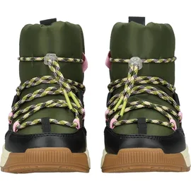 Sorel Whitney III Slip-ON WP Mode-Stiefel, Utility Green, Black, 39 EU