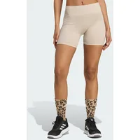 Adidas Workout Essentials Leggings aus Strickmaterial, 4 Zoll. beige