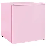 HOMCOM Mini-Gefrierschrank 35 L Gefrierbox elektrisch freistehend 45 W Mini Gefriertruhe Minikühlschrank 41dB -14 bis -24°C 5-stufige Temperaturregelung 47 x 44,2 x 48,8 cm Rosa