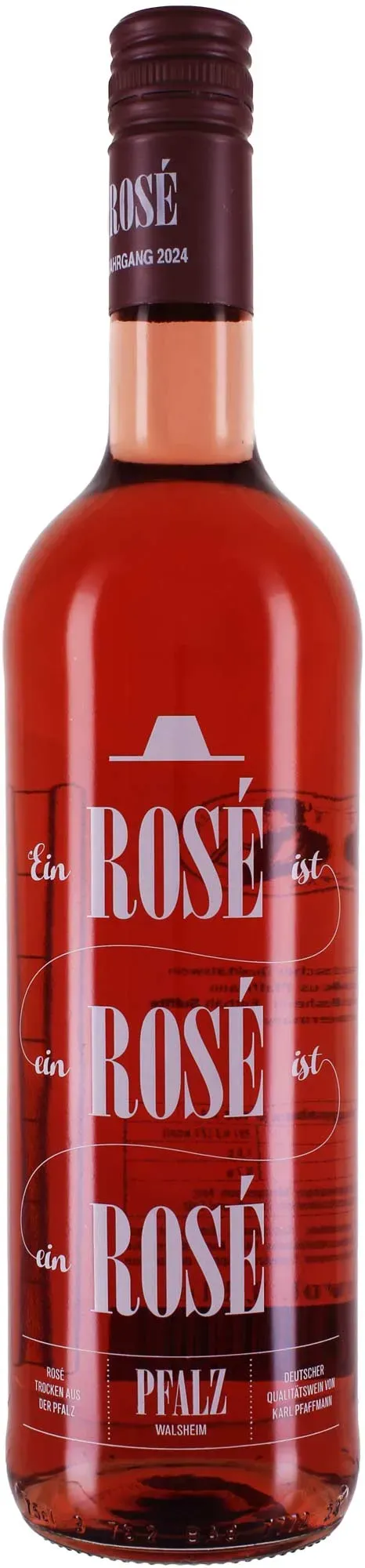 Weingut Karl Pfaffmann (Markus Pfaffmann) 2024 Markus Pfaffmann Ein Rosé ist ein Rosé ist ein Rosé trocken 2024 Dornfelder,Merlot,Spätburgunder,St. Laurent Deutschland