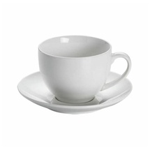 Maxwell & Williams M&W White Basics Round Teetasse mit Untertasse 0,24 L