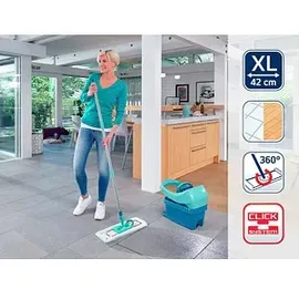Leifheit Bodenwischer Profi XL micro duo + static Blau