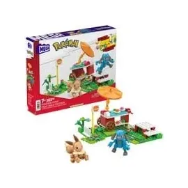 MEGA Pokémon - Pofflé Picknick Abenteuer Bauset, Konstruktionsspielzeug