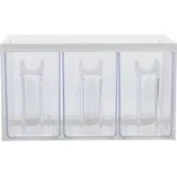 Westmark Roma rechteckig transparent 25,5 x 17,8 x 14,4 cm 3 x 1 l