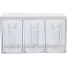 Westmark Roma rechteckig transparent 25,5 x 17,8 x 14,4 cm 3 x 1 l
