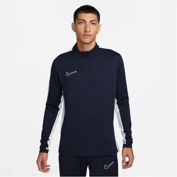 NIKE Dri-FIT Academy langarm Fußball Trainingsshirt Herren 451 - obsidian/white/white XS