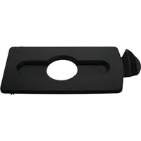 Rubbermaid Flaschendeckeleinsatz mit Loch für Flaschen/Dosen für Rubbermaid Slim