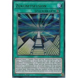 DUSA-DE062 - Zukunftsfusion - Ultra Rare - Deutsch - im Set mit Ultrapro Toploader - Yugioh