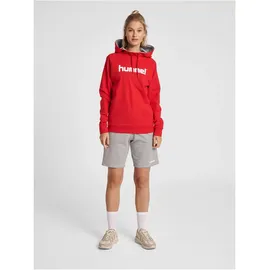 hummel GO Baumwoll Logo Hoodie Damen true red XXL