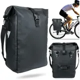 luxuskollektion Fahrradtasche Gepäckträger 20 l wasserdicht