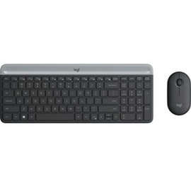 Logitech Mk470 Kabellose Tastatur Und Maus - White