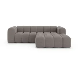OTTO home Ecksofa OTTO HOME "KALLIE L-Form, 248 cm - OTTO. Verlässliche Qualität.", beige (taupe), B:248cm H:72cm T:186cm, 100% Polyester, Sofas, Ecksofa, Bubble Optik, moderne Steppung, hoher Sitzkomfort