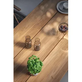 Niehoff Noah Stativprofil anthrazit - 200 x 95 cm Teak gebürstet