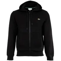 Lacoste Sweatjacke Zip Hoodie Schwarz 3XL