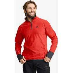 Trekker Fleece Herren Mars Red, Größe:4XL - Herren > Oberteile > Fleece - Rot